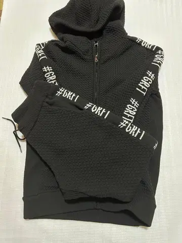 #GRFT 후드 부착 후드티와 팬츠 LL 세트