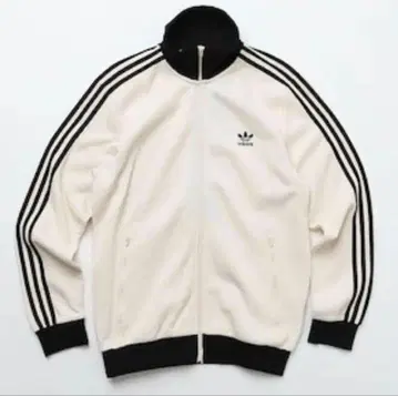 adidas 트랙 자켓 트레이닝복 M 화이트 와플