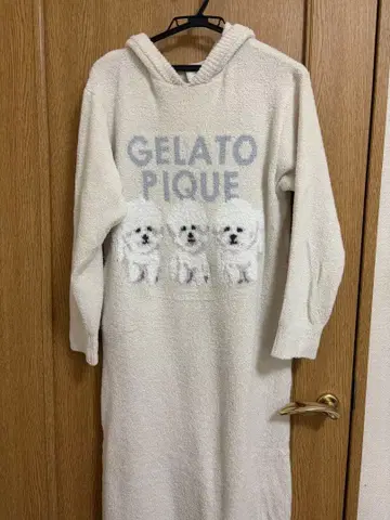 GELATO PIQUE 후드 부착 룸웨어 원피스 토이 푸들 강아지