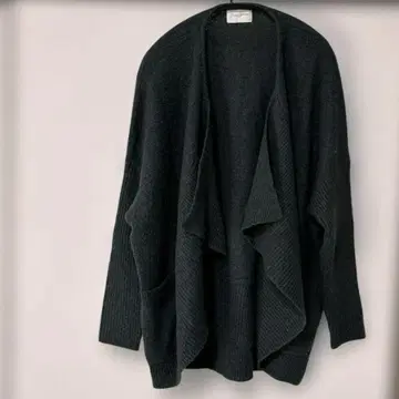 따뜻한 니트 가디건 (모스그린)