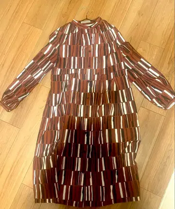 alcali 스트라이프 셔츠 원피스