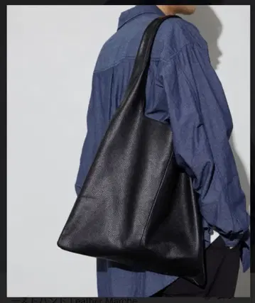 퍼스트 핸드 가죽 마르쉐 백