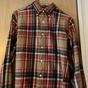 짐플렉스 남성용 긴팔 체크 셔츠