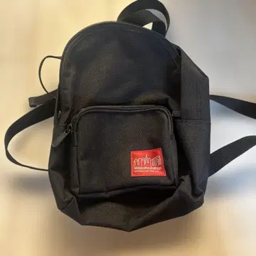 블랙 나일론 백팩 백팩