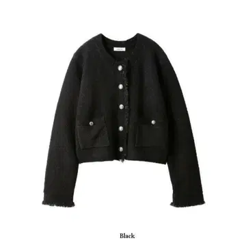 릴리 트위드 니트 가디건