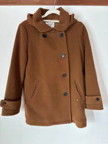 아놀드 파머 후드 부착 울 코트 사이즈 3