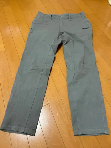 JACKBUNNY 그레이 스트레이트 팬츠 사이즈 6