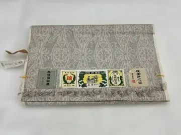 옷감 유키쓰무기 순수 실크 타테와쿠 무늬