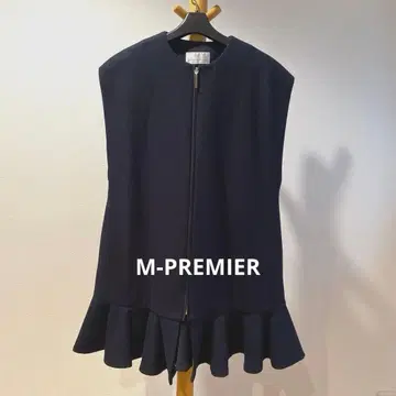 미사용 새상품 택 포함 50% OFF M PREMIER 네이비 베스트