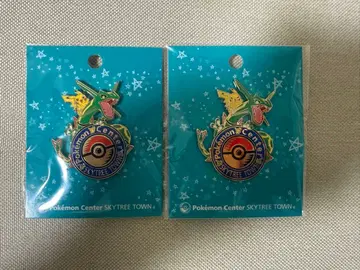 포켓몬 센터 스카이트리 한정판 로고 핀즈 핀 배지 미개봉