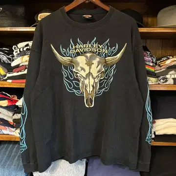 90s USA제 할리데이비슨 블루 프레임 터콰이즈