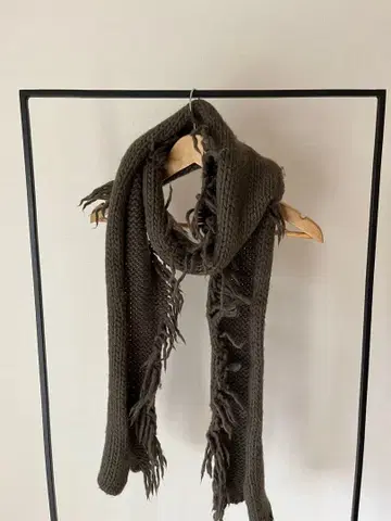 DRIES VAN NOTEN 니트 롱 머플러 드리스반노튼