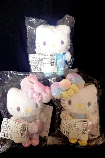 새상품 키티 50주년 마스코트 세트