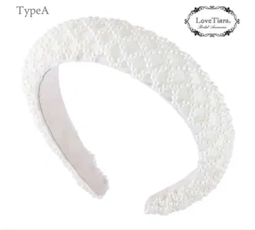 [ 새상품급 ] lovetiara 펄 머리띠 Type A