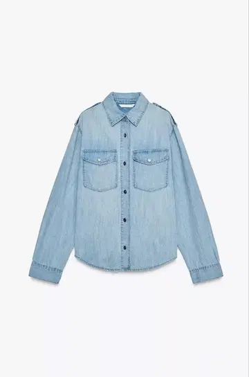ZARA 데님 셔츠 S 사이즈 26