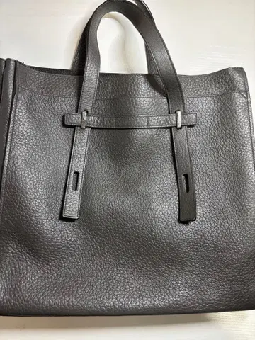 FURLA 그레이 가죽 토트백 천연 가죽