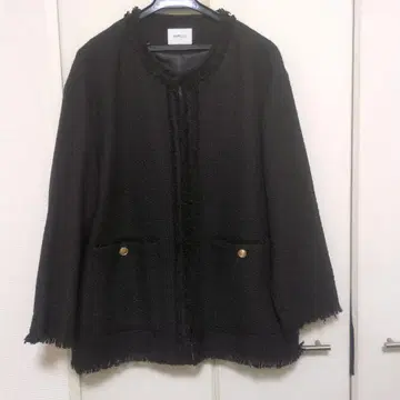 SHIPS any 노카라 자켓 블랙