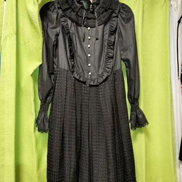 멜로디 바스켓 앨리스 다이아 무늬 원피스