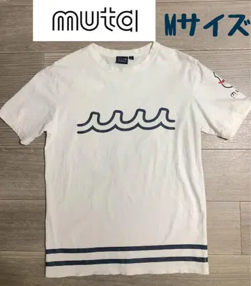 muta 화이트 T셔츠 M 사이즈