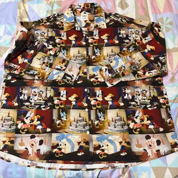 moussy 빅 실루엣 셔츠 디즈니 미키마우스