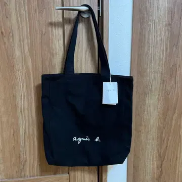[ agnes b ] 블랙 토트백 새상품