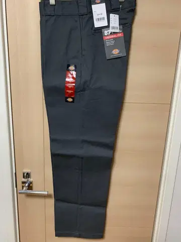 새상품 Dickies 874 34 x 30 디키즈 차콜 치노 팬츠