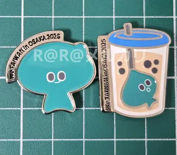 만박 대만 핀 배지 타피오카 We TAIWAN 아위 a-We