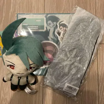 포켓몬 사천왕 칠리 봉제 인형 아크릴 스탠드 그로브 3종 세트