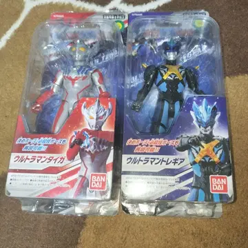 울트라맨 액션 피규어 울트라맨 타이가 & 트레기아 2체