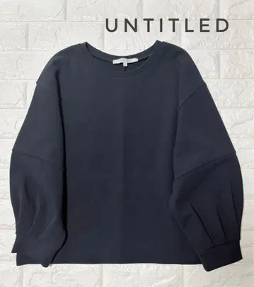 UNTITLED 언타이틀 티셔츠 볼륨 소매 사이즈 2