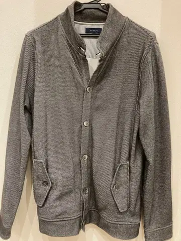 TAKAQ 상의 버튼 달린 가디건