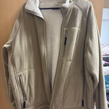 [인기] 베이지 플리스 자켓 3 포켓