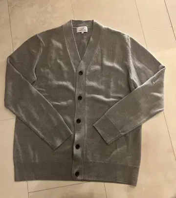 캘빈 클라인 그레이 가디건 XL