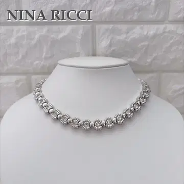 NINA RICCI 니나리치 빈티지 목걸이 플라워