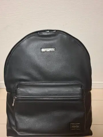 Lewis Leathers 블랙 백팩