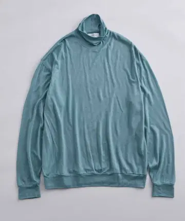 울 천축 터틀넥 풀오버/이지케어