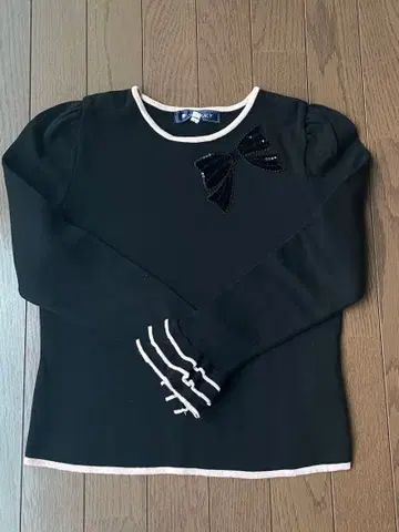 M'S GRACY 블랙 긴팔 니트 38