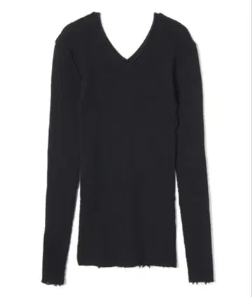 PERVERZE Fit Rib V Neck Knit