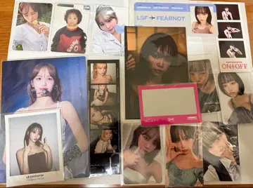 르세라핌 채원 트레이딩 카드 등 세트 1