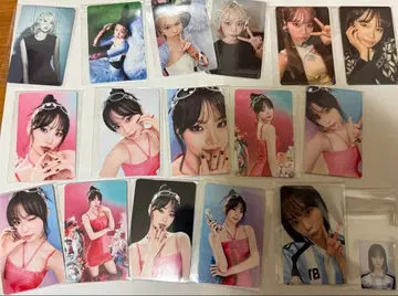 르세라핌 채원 트레이딩 카드 등 세트 2