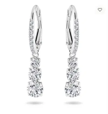 SWAROVSKI 스와로브스키 후프 귀걸이