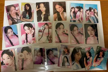 르세라핌 카즈하 트레이딩 카드 등 세트 2