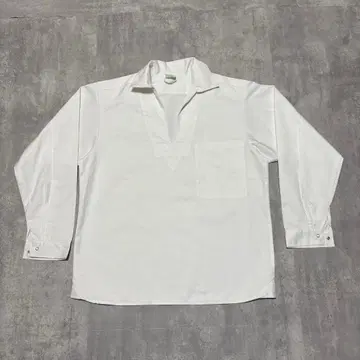 데드스탁 이탈리아군 풀오버 코튼 셔츠 밀리터리 실물