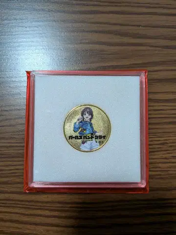 걸즈밴드크라이 도에이 애니메이션 뮤지엄 트레이딩 메달 이세리 니나