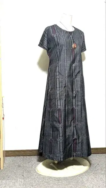 오시마  기모노 리메이크 롱 원피스 A 2