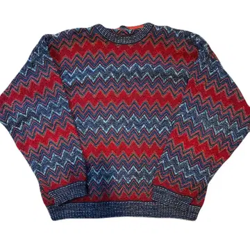 COTTON TRADES XL 지그재그 스웨터