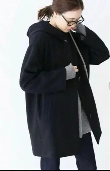 SLOBE IENA 슬로브 이에나 소프트 멜톤 숏 후드 코트