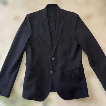 BG 네이비 블레이저 투버튼