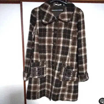 axes femme 액시즈 코트 체크