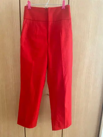 IENA 빨간색 롱 팬츠